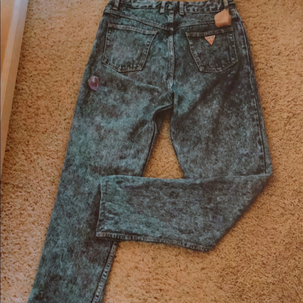 VINTAGE Guess Acid-wash Jeans